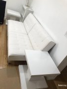 出售全新白色沙发两件200元