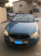 2008 VW EOS 敞篷两门小蓝