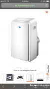 移动空调,只用过一次,14000btu,$350,可议价