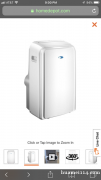 移动空调,只用过一次,14000btu,$350,可议价
