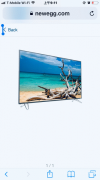 出售全新高档4K 知能电视。