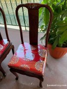红木镶贝壳（喜上梅梢）八仙桌