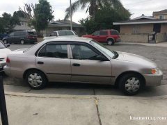 2000年Toyota Corolla 低价转让