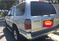 2002 丰田4Runner SUV便宜出售3800