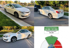 个人卖车 2012 Toyota Camry Se