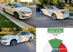 个人卖车 2012 Toyota Camry Se