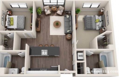 Wilshire Vermont 2b2b招客厅室友，原室友