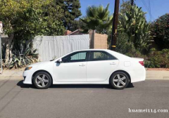 2012 Toyota Camry SE 白色丰田凯美瑞 导