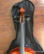 现有全新大提琴出售，工厂清仓价$220, size: 4/4