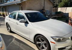 2015 年 BMW 328i, 4门轿车， 75000迈，