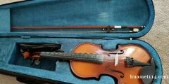 回国转让小提琴一只，含包，蜡，弓 全套，几乎全新。 在Mon