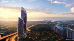 迪拜市中心地标性高端住宅公寓