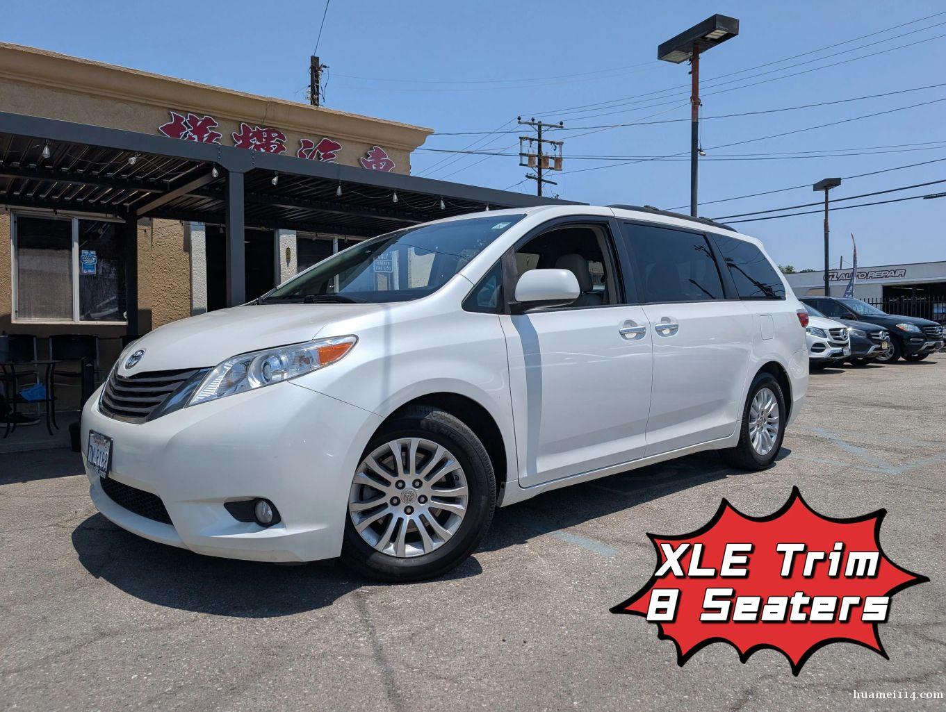 2015 丰田塞纳XLE 高配白色 2015 丰田塞纳XLE 高配白色