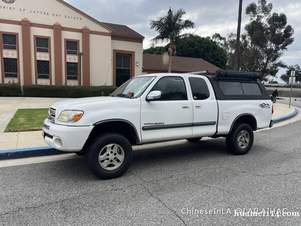 个人一手06年TOYOTA白色TUNDRA经典丰田皮卡 个人一手06年TOYOTA白色TUNDRA经典丰田皮卡